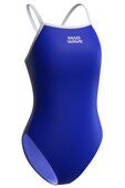 Юниорский купальник спортивный Nera lining junior Anti-chlor, M-34, Blue