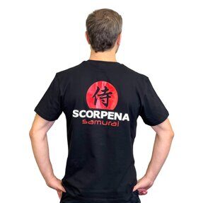 Футболка Scorpena Samurai чёрная, L