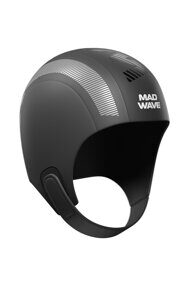 Неопреновый шлем Mad Wave Wahoo для плавания, 3мм, XXL